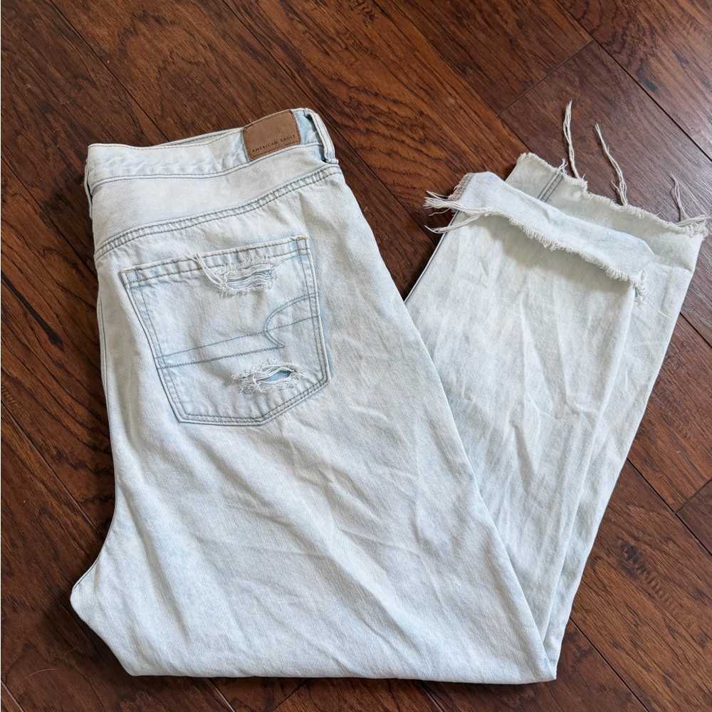 American Eagle High Rise Cropped Jeans